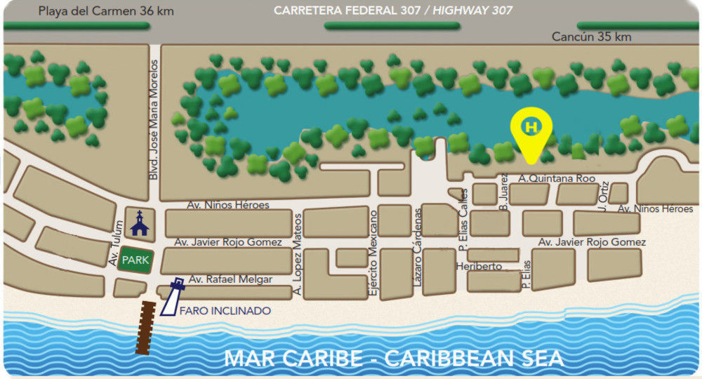 Hotel Eden Puerto Morelos Ngoại thất bức ảnh